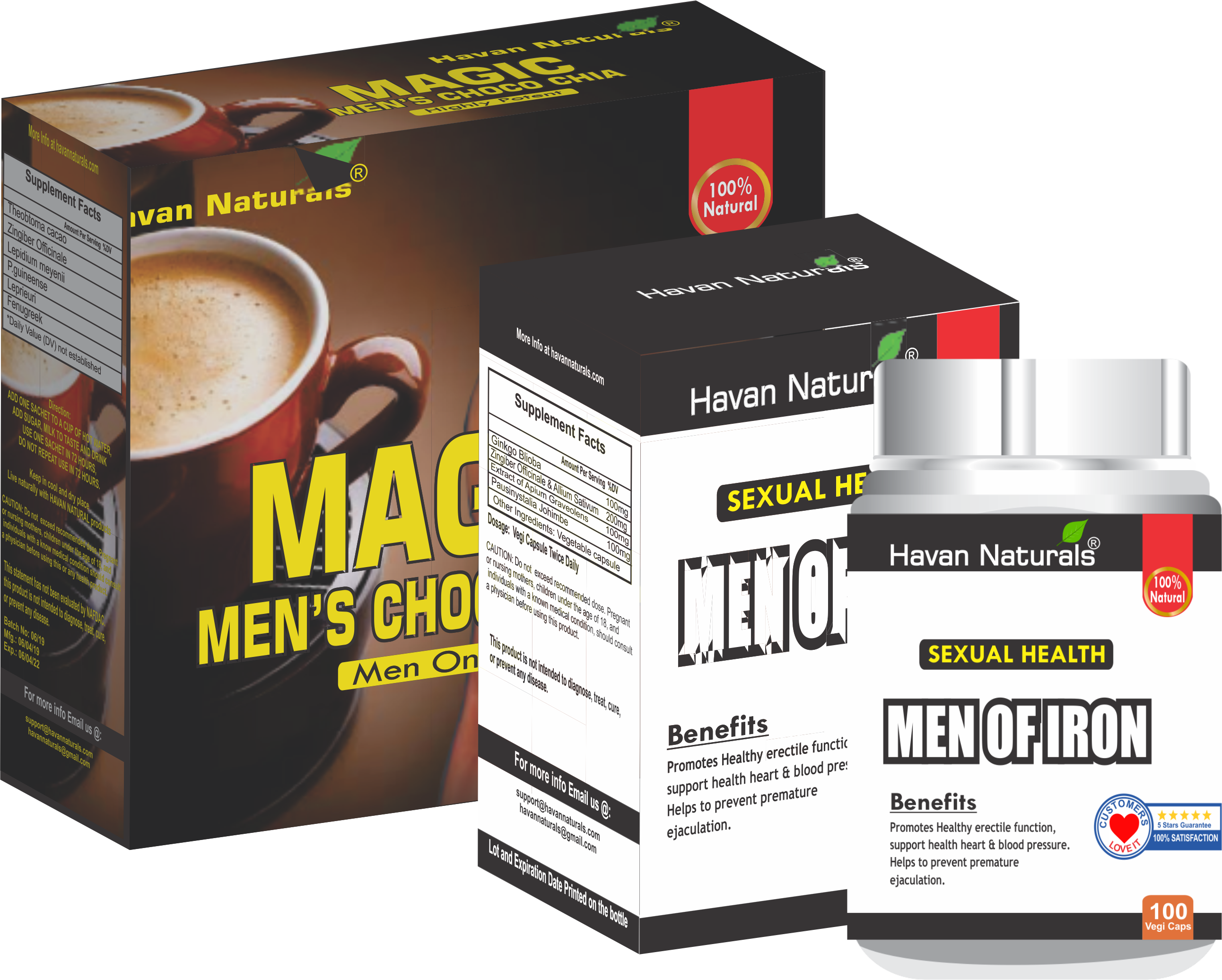 men of iron and magic men choco