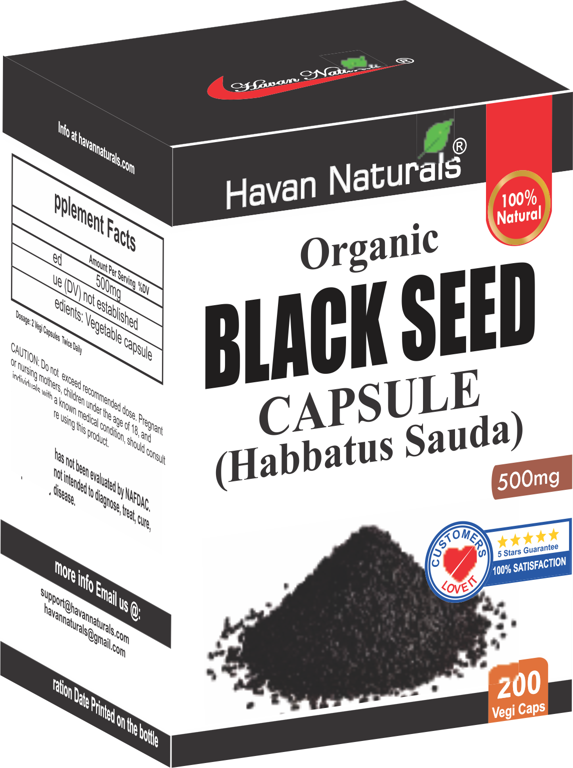 BLACK SEED CAPSULE 01 BLACK SEED CAPSULE 01